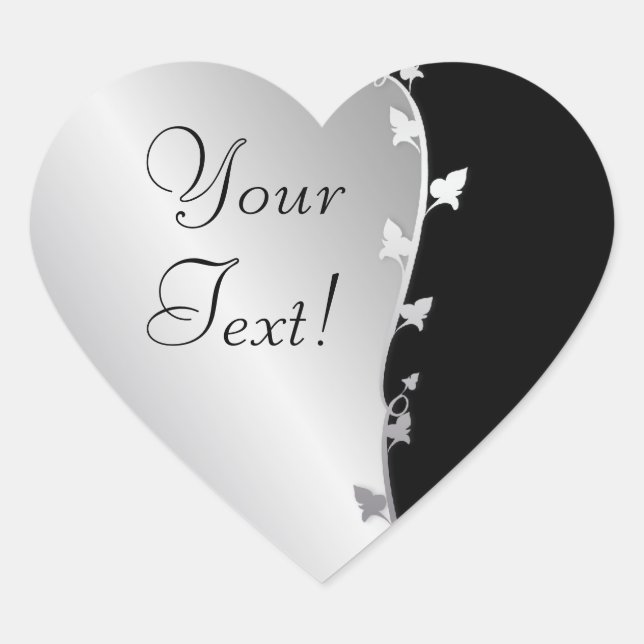 Silver Leaves Sticker (Front)