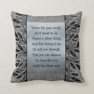 Silver Lining Cushion