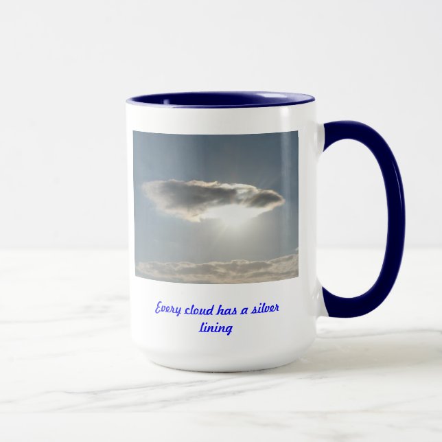 silver lining mug (Right)