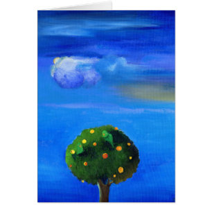 Silver Lining over the Orange Tree 2012