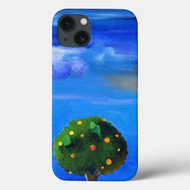 Silver Lining over the Orange Tree 2012 Case-Mate iPhone Case (Back)
