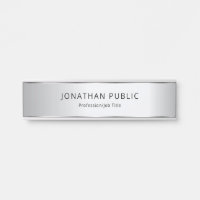 Silver Look Elegant Modern Glamour Template