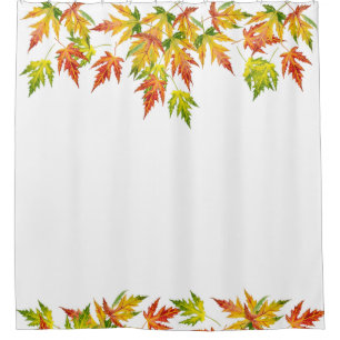 Silver Maple on a Shower Curtain