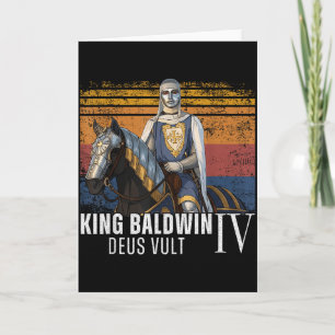 Silver Mask King Baldwin Iv Golden Mask Mediaeval  Card