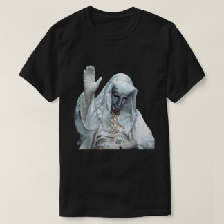 Silver Mask King Baldwin Meme | Crusader Vibes T-Shirt