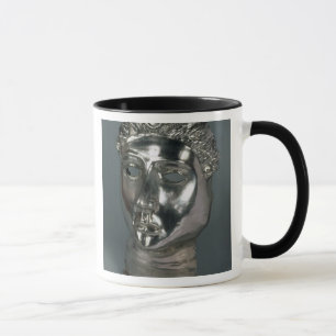 Silver mask, Roman, 1st half of 3rd century AD (si Mug