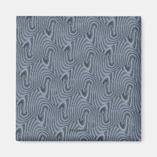 silver maze magnet