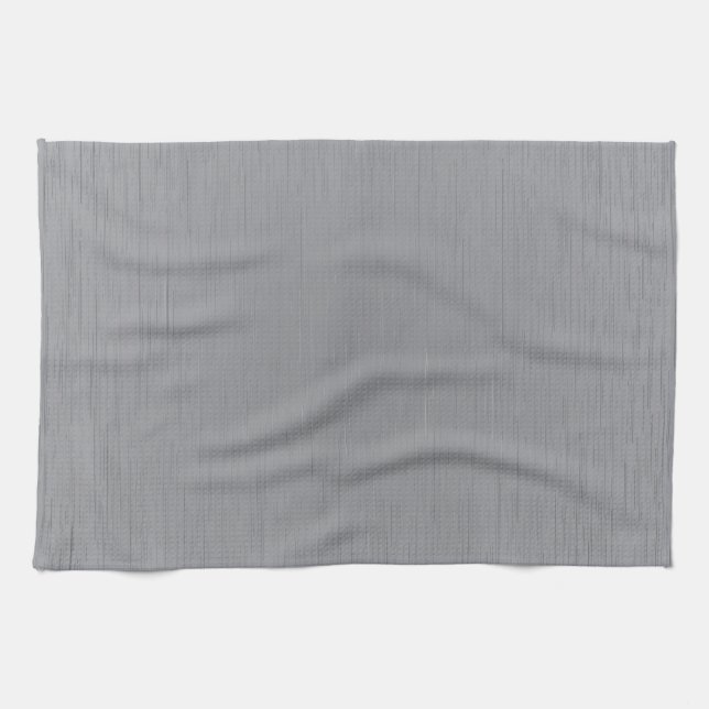 Silver Metal Look Tea Towel (Horizontal)