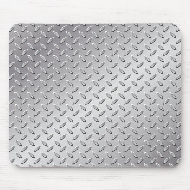 Silver metal texture mouse pad (Front)