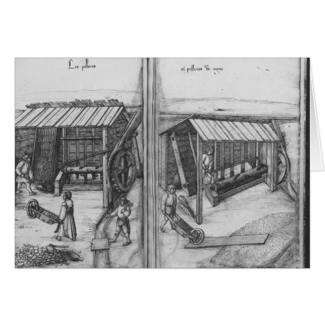 Silver mine of La Croix-aux-Mines, Lorraine (Front Horizontal)