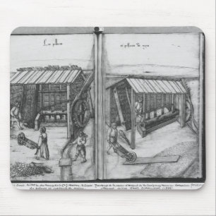 Silver mine of La Croix-aux-Mines, Lorraine Mouse Pad