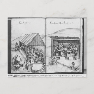 Silver mine of La Croix-aux-Mines, Lorraine Postcard
