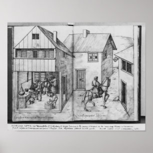 Silver mine of La Croix-aux-Mines, Lorraine Poster