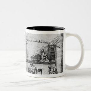 Silver mine of La Croix-aux-Mines Two-Tone Coffee Mug