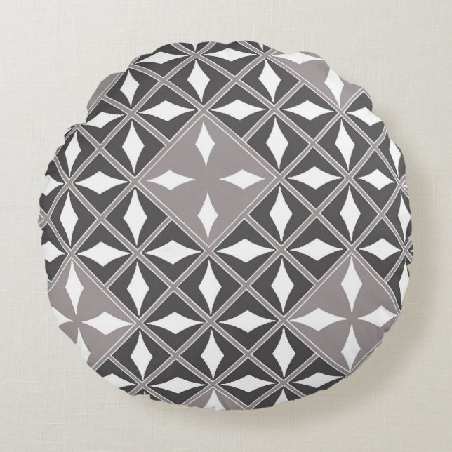Silver Mine Round Cushion (Front)