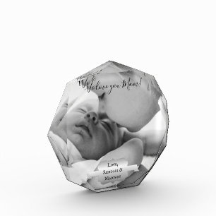 Silver Minimalist Photo Mother's Day