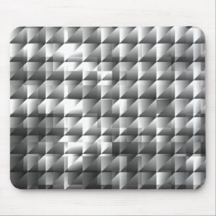 Silver Mosaic Mouse Pad
