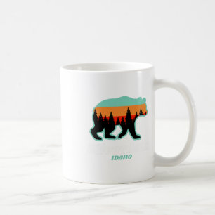 Silver Mountain Idaho Skiing Snowboarding Bear Coffee Mug