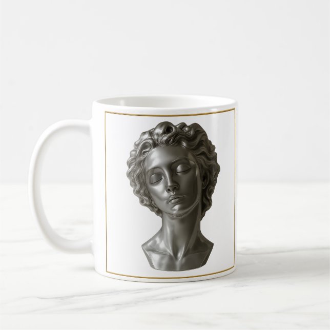 Silver Muse Coffee Mug (Left)