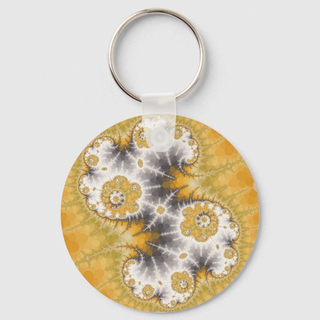 Silver Nebula Keychain (Front)