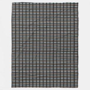 Silver on Black Blanket