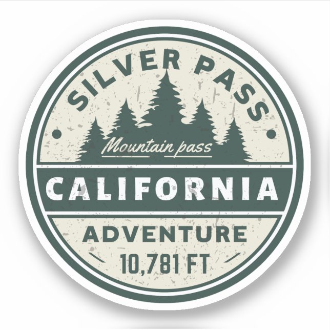 Silver pass, California hiking trails (Front)