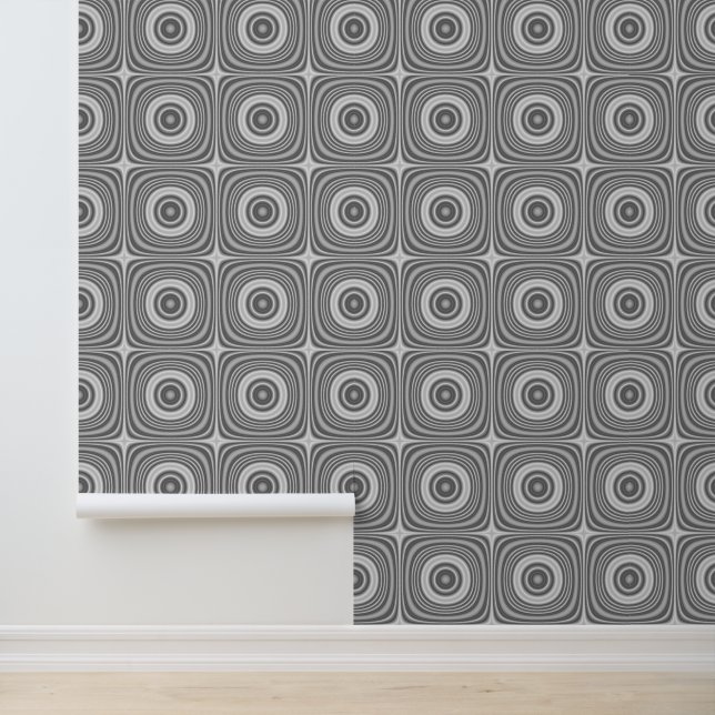 Silver Pattern 3-d Wallpaper (Application)