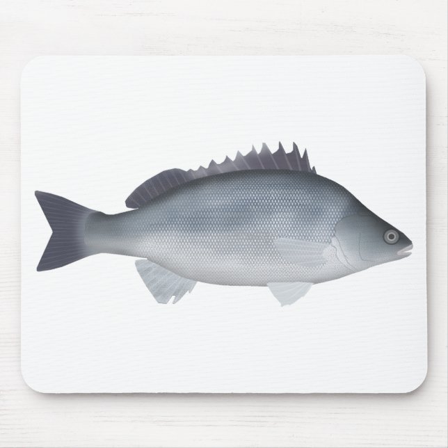 Silver Perch Mouse Pad (Front)