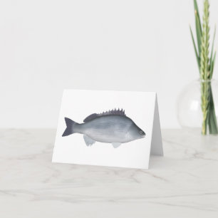 Silver Perch Note Card