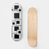 silver picture frame layout skateboard (Front)