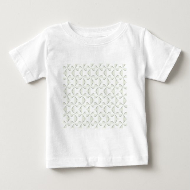 Silver Pinwheels Baby T-Shirt (Front)