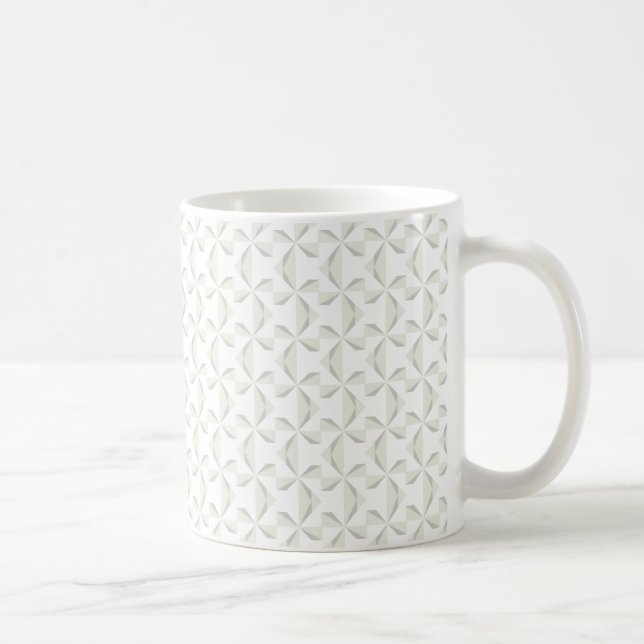 Silver Pinwheels Coffee Mug (Right)