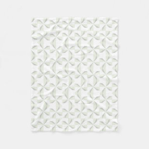 Silver Pinwheels Fleece Blanket