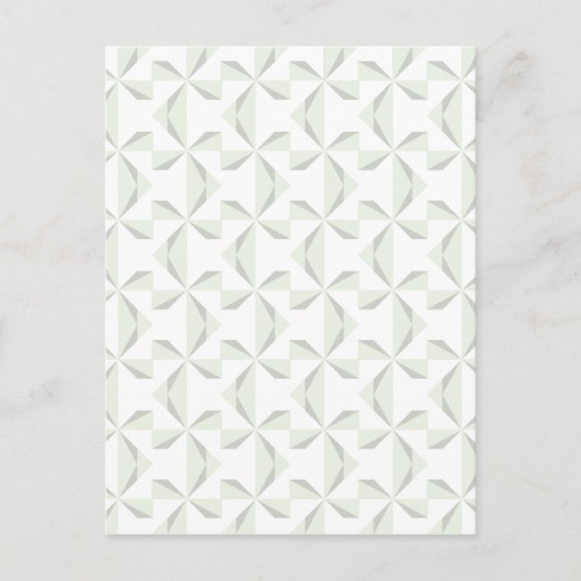 Silver Pinwheels Postcard (Front)