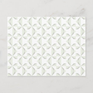 Silver Pinwheels Postcard