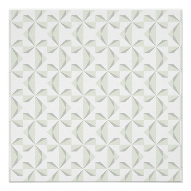 Silver Pinwheels Poster (Front)