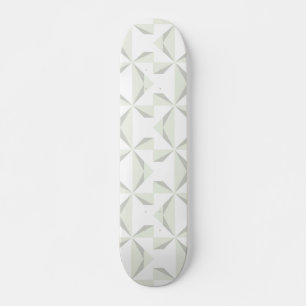 Silver Pinwheels Skateboard
