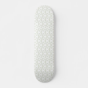 Silver Pinwheels Skateboard