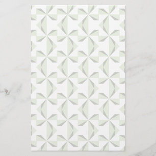 Silver Pinwheels Stationery