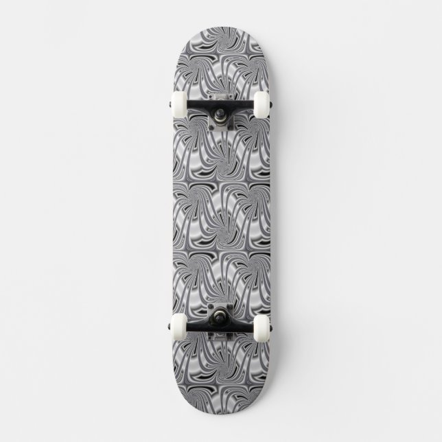 Silver Plate Skateboard (Front)