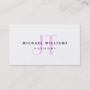 Silver-plated metal elegant professional of golden business card