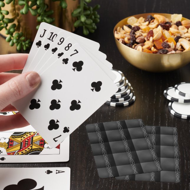 Silver Playing Cards (In Situ)