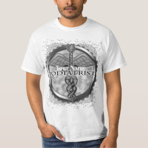 Silver Podiatrist t-shirt