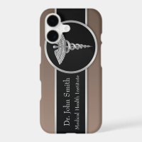 Silver Professional Medical Caduceus