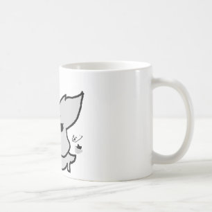 Silver Rabbit Coffee Mug
