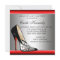 Silver Red Black High Heels Birthday Party
