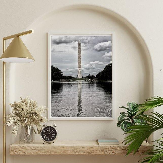 Silver Reflections Washington Monument Poster (Creator Uploaded)