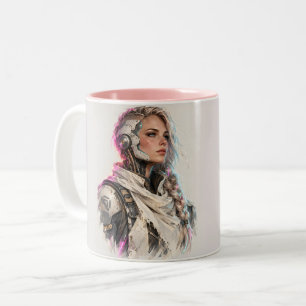 Silver Requiem Two-Tone Coffee Mug