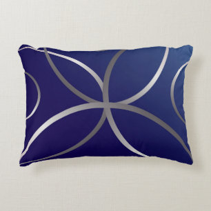 Silver roads decorative cushion
