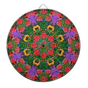 Silver Rose Rings  Dartboard